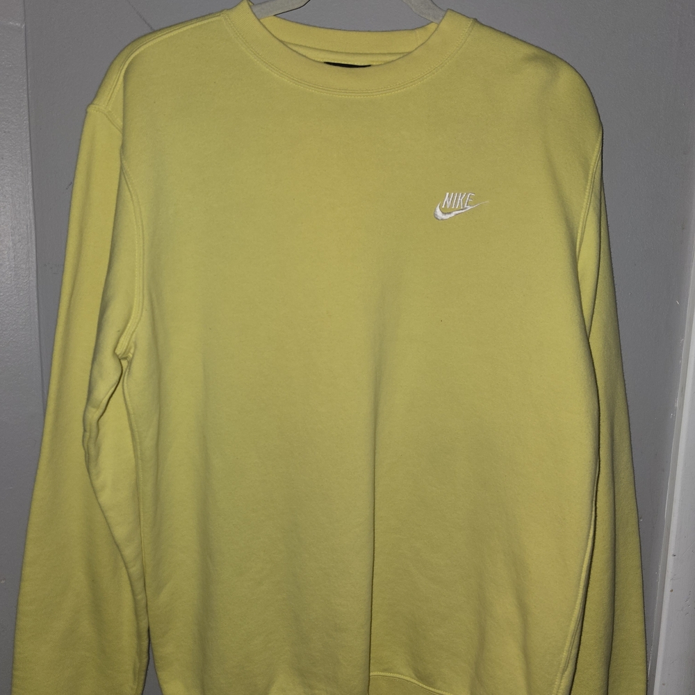 Nike Yellow Sweatshirt